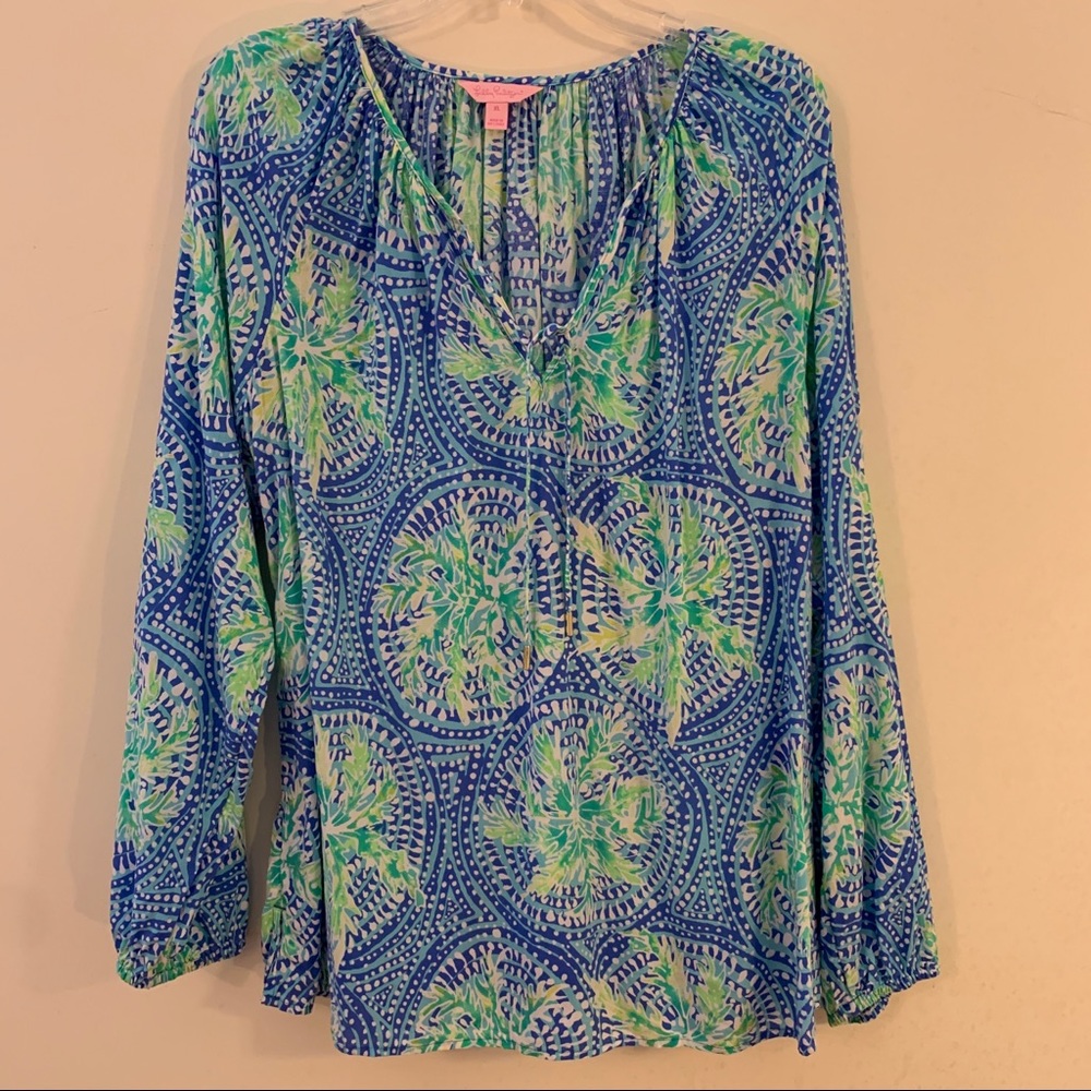 Lilly Pulitzer XL Willa Top - tropic like it’s hot
